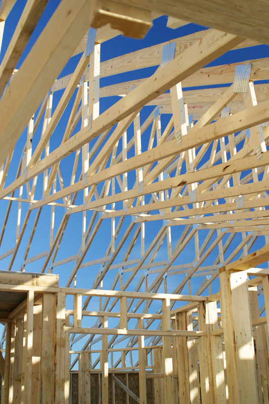 Truss installation project 5