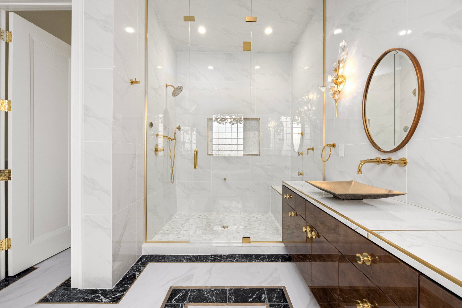 Luxury shower remodeling